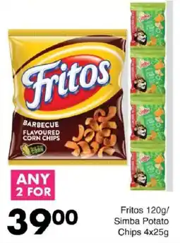 Save Fritos Barbecue Flavoured Corn Chips offer