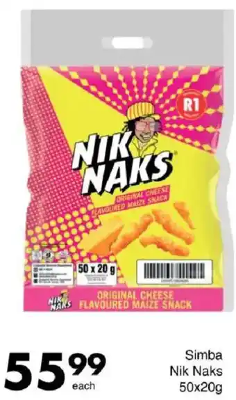 Save Simba Nik Naks offer