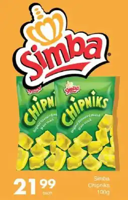 Save Simba Chipniks offer