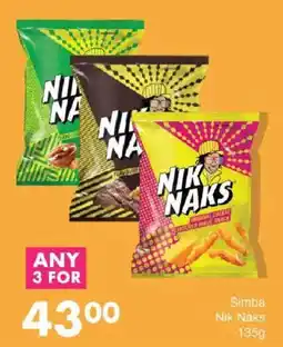 Save Simba Nik Naks offer
