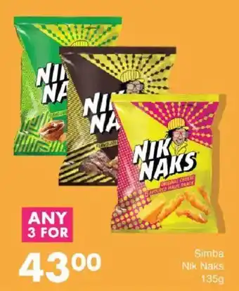 Save Simba Nik Naks offer