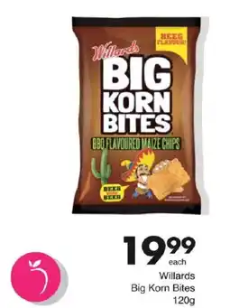 Save Willards Big Korn Bites offer