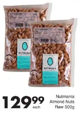 Save Nutmania Almond Nuts Raw offer