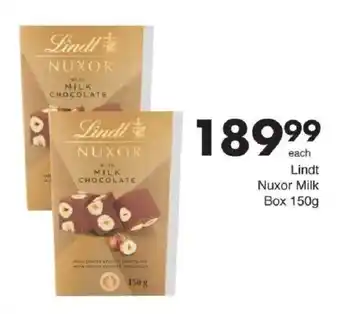 Save Lindt Nuxor Milk Chocolate offer