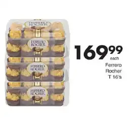 Save Ferrero Rocher T 16's offer