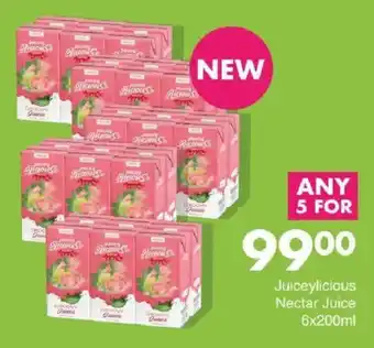 Save Juiceylicious Nectar Juice offer