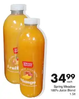 Save Spring Meadow 100% Juice Blend offer
