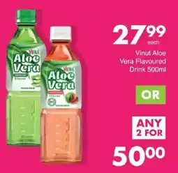 Save Vinut Aloe Vera Flavoured Drink offer