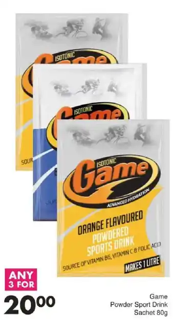 Save Game Powder Sport Drink offer