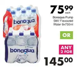 Save Bonaqua Pump Still Water offer