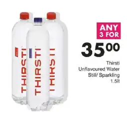 Save Thirsti Unflavoured Water offer