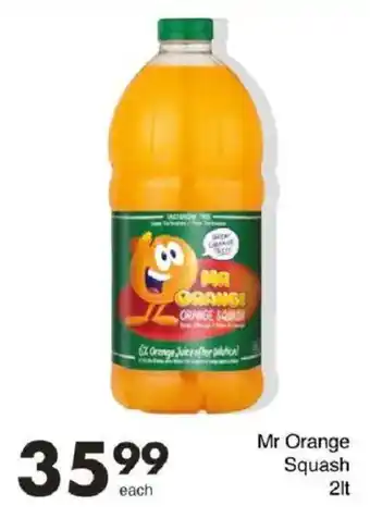 Save Mr Orange Squash offer