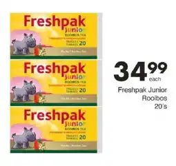 Save Freshpak Junior Rooibos offer