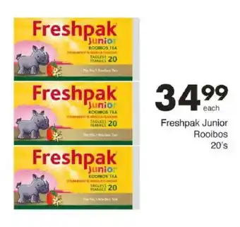 Save Freshpak Junior Rooibos offer