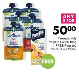 Save Parmalat Kids Yoghurt Pouch offer