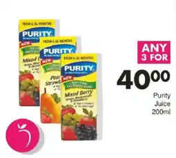 Save Purity Juice offer