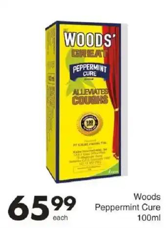 Save Woods Peppermint Cure offer