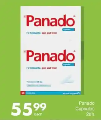 Save Panado Capsules offer