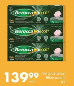 Save Berocca Boost Effervescent offer