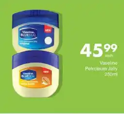 Save Vaseline Petroleum Jelly offer