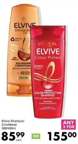 Save Elvive Shampoo/Conditioner offer