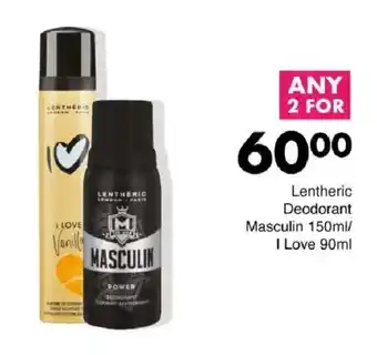 Save Lentheric Deodorant offer