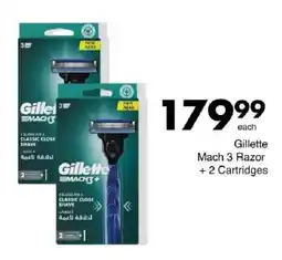 Save Gillette Mach 3 Razor offer
