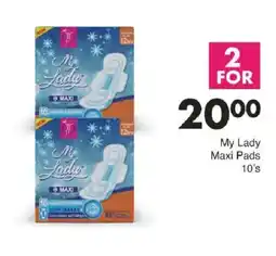Save My Lady Maxi Pads offer