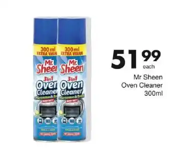 Save Mr Sheen Oven Cleaner offer
