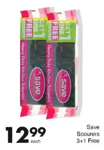 Save Save Scourers offer