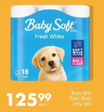 Save Baby Soft Toilet Rolls offer