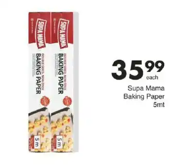 Save Supa Mama Baking Paper offer