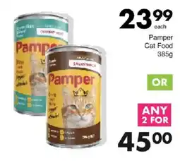 Save Pamper Cat Food offer