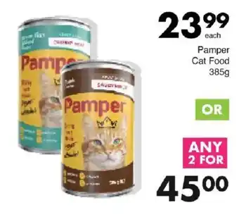 Save Pamper Cat Food offer