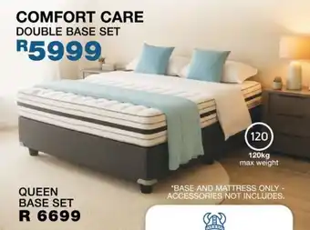 COMFORT CARE DOUBLE BASE SET