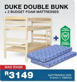 Ericssons DUKE DOUBLE BUNK offer