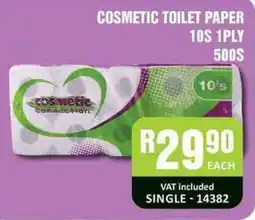 Cosmetic Connection Cosmetic toilet paper offer