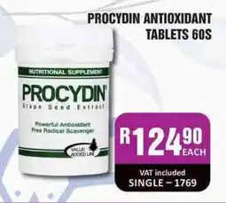 Cosmetic Connection PROCYDIN ANTIOXIDANT TABLETS offer