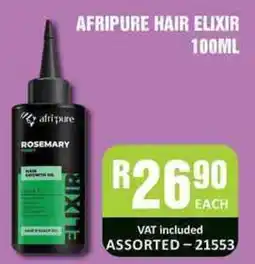 Cosmetic Connection Afripure Hair Elixir Rosemary offer