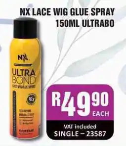 Cosmetic Connection NX LACE WIG GLUE SPRAY ULTRA BOND offer