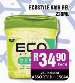 Cosmetic Connection Ecostyle Hair Gel Assorted offer