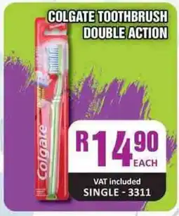 Cosmetic Connection Colgate Toothbrush Double Action offer
