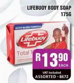 Cosmetic Connection Lifebuoy Body Soap Assorted offer