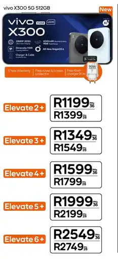 Cell C Vivo X300 5G 512GB offer