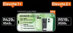 Cell C HONOR 600 Lite 5G 256GB offer