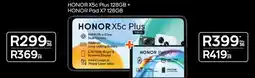 Cell C HONOR X5c Plus 128GB + HONOR Pad X7 128GB offer