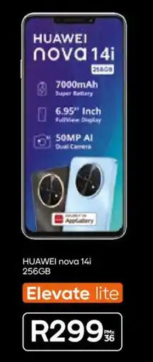 Cell C HUAWEI nova 14i 256GB offer