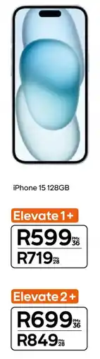 Cell C iPhone 15 128GB offer