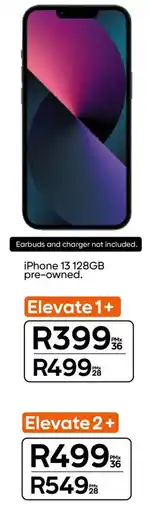 Cell C iPhone 13 128GB offer