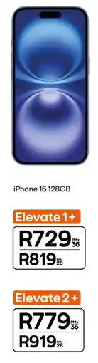Cell C iPhone 16 128GB offer